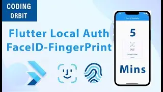 Flutter FaceId & FingerPrint Local Authentication - in 5 minutes