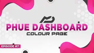 PHUE Web Dashboard in Python - Colour Page (Episode #7) | MenuDocs