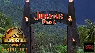 RECREATING JURASSIC PARK PART 2: Jurassic World Evolution 2 Chaos Theory