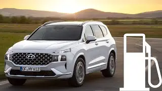 Hyundai Santa Fe 1.6 T-GDi Hybrid 4WD: fuel consumption economy city highway motorway :: [1001cars]