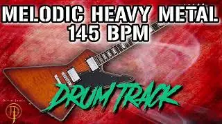 Melodic Heavy Metal Drum Track! 145 BPM (FREE WAV & MIDI DOWNLOAD)