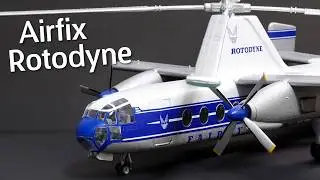 Building the Airfix Fairey Rotodyne in 1/72 Scale! Vintage Classic Plastic Model Kit Build & Review