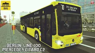🇩🇪 BERLIN line 100 | OMSI 2 | Mercedes Citaro C2