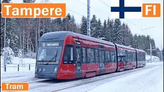 TAMPERE TRAMS /Tampereen raitioliikenne 2023 [4K]