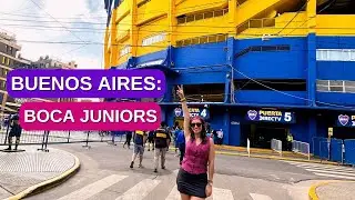 BUENOS AIRES: Como  é ASSISTIR a um JOGO do BOCA JUNIORS em LA BOMBONERA? - ARGENTINA