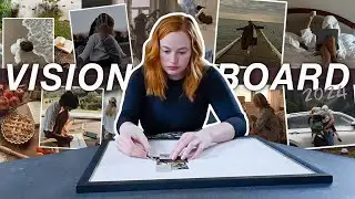 Making My 2024 VISION BOARD!! // setting intentions for the new year to make it the BEST YEAR EVER