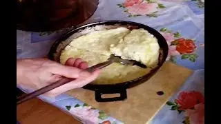 Простой и вкусный омлет с капустой на сковороде!