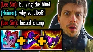 When the Heimerdinger shows Lee Sin why he shouldn't play mid....