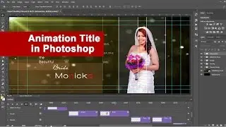 Photoshop : How to create Video Title with simple steps