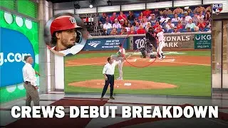 DeRo and Sean Casey go in-depth on Dylan Crews' MLB debut at-bats!