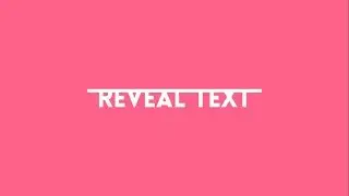 Text Reveal Animation in Sony Vegas | Sony Vegas Tutorials | Reveal Text Template Free