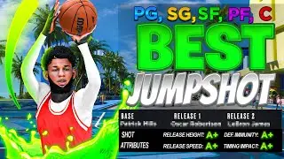 BEST JUMPSHOTS for EVERY BUILD + HEIGHT + 3 PT RATING in NBA 2K24! BEST SHOOTING TIPS + SETTINGS!