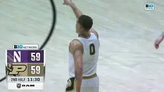 No. 2-ranked Purdue Holds Off Northwestern in Overtime 105-96 (Jan. 31, 2024)