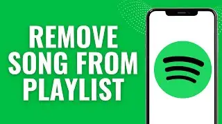 How to Remove song from playlist Spotify