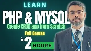 Complete PHP MYSQL CRUD app Tutorial | Create CRUD app using PHP + MySQL | w3schools CRUD app in PHP