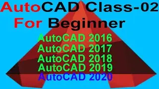 AutoCAD Tutorial Class - 02 for Beginner Learner::::AutoCAd Tutorial || AutoCAD MAGIC