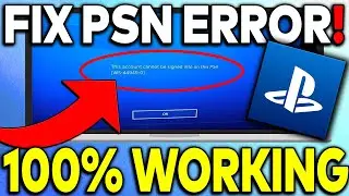 How To Fix PSN Error Code WS-44949-0 “This Account Cannot Be Signed Into On This Ps4” (2023)