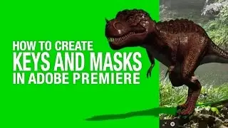 Chroma Keying and Masking in Adobe Premiere (GREEN SCREEN EFFECTS)