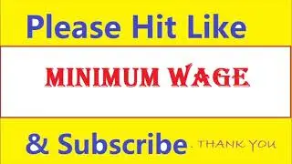 HOW TO PRONOUNCE minimum wage