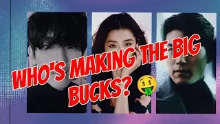 💰 Top Paid K-Drama Actors and Actresses: Who's Making the Big Bucks? 🤑 #netflix  #korea #kdrama