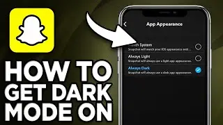 How to Get Dark Mode On Snapchat (iOS & Android) 2023