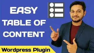 Free Table of Contnet Plugin for WordPress Blog or Website