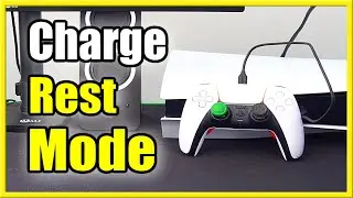 How to Charge PS5 Controller in REST MODE (Dualsense Tutorial)