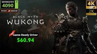 Black Myth: Wukong | RTX 4090 | NEW Driver 560.94 | Ray Tracing ON / OFF