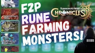 BEST F2P MONSTER TEAM COMPS for PATH OF ADVENTURE RUNE FARMING! Summoners War Chronicles
