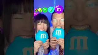 M&M’s Chocolate Emoji Challenge ASMR🍫🥵