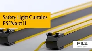 PSENopt II Safety Light Curtain - Robust Light Grid | Pilz