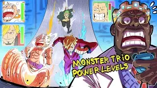 Luffy Vs Zoro Vs Sanji Power Level Stats Comparison - Speed 📋