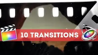 10 Vintage Film Transitions | Apple Motion, Final Cut Pro