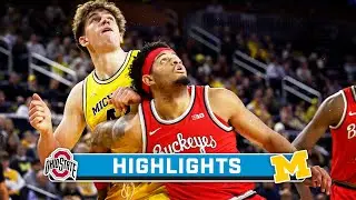 Ohio State at Michigan | Highlights | Big Ten Mens Basketball | Jan. 15, 2024