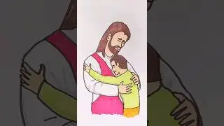 🫂Dibuja el abrazo de amor de Jesús 🫂