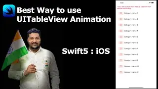 UITableView Animation | Professional iOS Developer