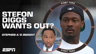 Stephen A.s sources say Stefon Diggs wants out of Buffalo 😳 | First Take