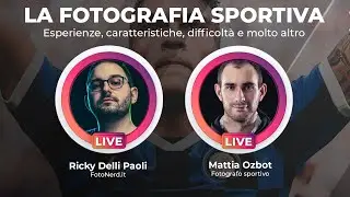 La fotografia sportiva • FotoNerd Live con Mattia Ozbot