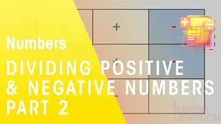 Another Way To Divide Positive & Negative Numbers | Numbers | Maths | FuseSchool