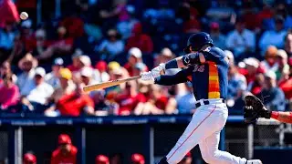 Alex Bregman breaks down swing with MLB Network during Spring Training 2024