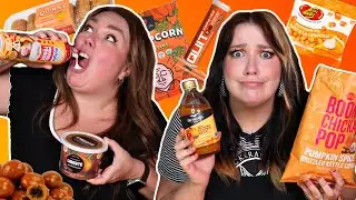 On goute à TOUT à la citrouille épicée 🎃 PUMPKIN SPICE 2024 |  2FILLESORDINAIRES