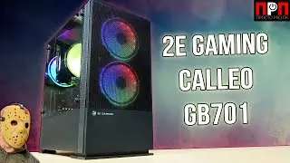 2E Gaming Calleo GB701. Строгий, компактный mini tower корпус.