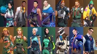 All Agent In-game Pick Animation Leaked! Valorant Mobile