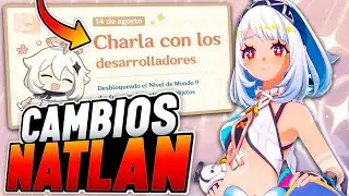 ¡¡HOYOVERSE LO HIZO DE NUEVO!! ✅ CHARLA DESAROLLADORES NATLAN 5.0 - Genshin Impact