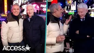 Anderson Cooper’s Best Giggling Moments w/ Andy Cohen From CNN’s New Year’s Eve Show