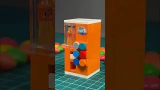 Working Lego Soda Vending Machine 