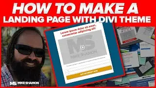 Making a Landing Page with the Divi Theme