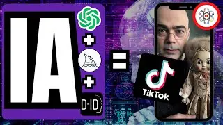 Créer une Chaîne TikTok 100% Avec l'IA (Chat GPT+ Midjourney +D-ID)