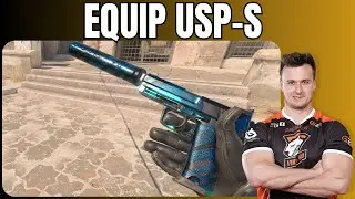 How to Get USP-S in CS2 - Equip USP-S Pistol in Counter-Strike 2 #cs2