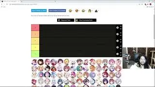 Imaqtpie makes a vtuber tierlist | Imaqtpie - Lost ark